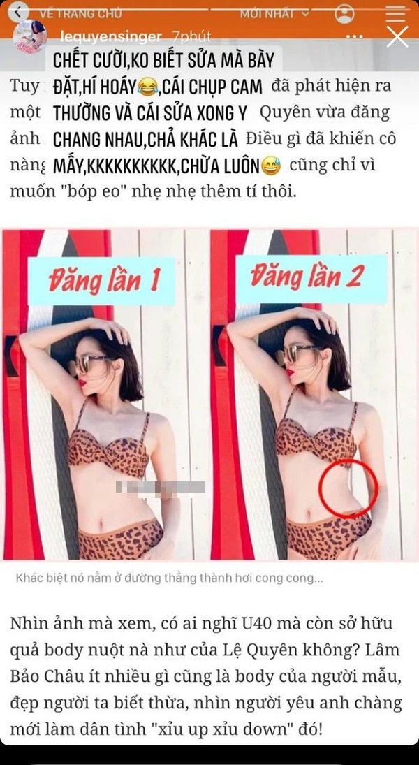 Lệ Quyên để lộ sự áp lực khi yêu đàn em kém 12 tuổi Lâm Bảo Châu 2 Lệ Quyên để lộ sự áp lực khi yêu đàn em kém 12 tuổi Lâm Bảo Châu 2
