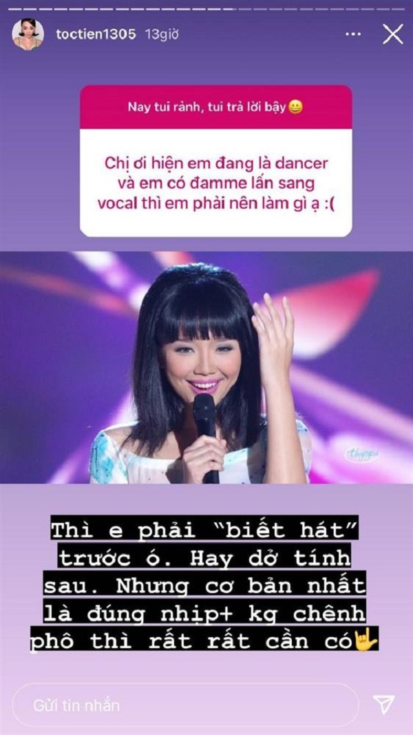 Chi Pu, Phí Phương Anh bị réo tên trong phát ngôn 'thẳng như ruột ngựa' của Tóc Tiên 2 Chi Pu, Phí Phương Anh bị réo tên trong phát ngôn 'thẳng như ruột ngựa' của Tóc Tiên 2