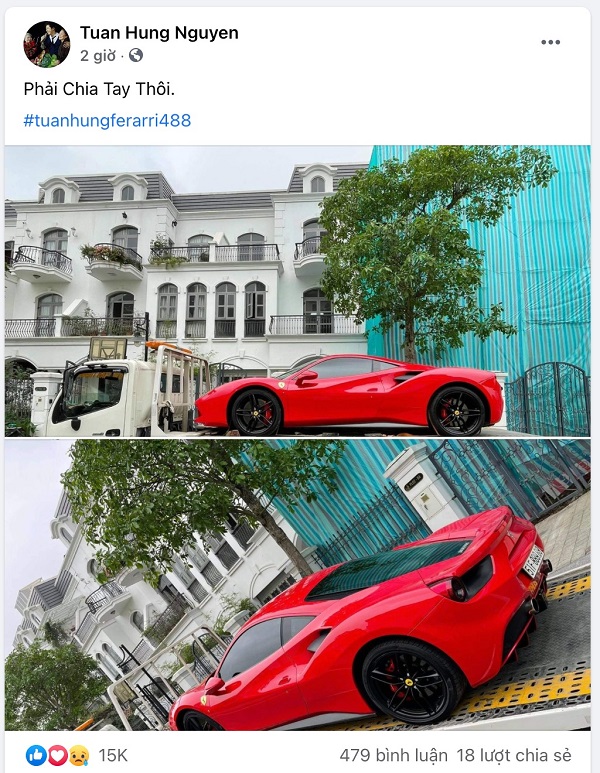 Ca sĩ Tuấn Hưng bán siêu xe Ferrari 488 GTB, hé lộ siêu phẩm sắp rước rất có thể là Mercedes-AMG G 63.