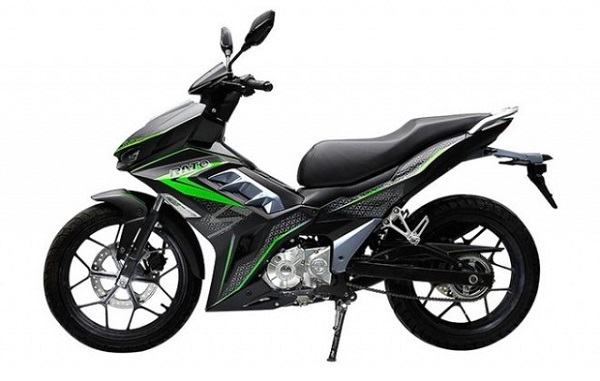 Lộ ảnh chạy thử của mẫu xe côn tay hoàn toàn mới, thiết kế 'trộn lẫn' giữa Winner X và Exciter mang tên Rato SVR180 2021. 