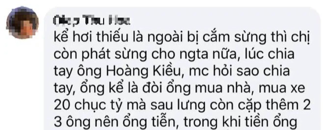 Đẹp như Ngọc Trinh cũng có ngày bị phận 'trà xanh' vận vào người, tỷ phú Hoàng Kiều bị réo tên 3 Đẹp như Ngọc Trinh cũng có ngày bị phận 'trà xanh' vận vào người, tỷ phú Hoàng Kiều bị réo tên 3