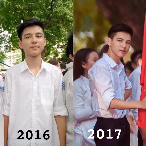 Không nhận ra 'hot boy cầm cờ' năm nào sau 4 năm từng khiến MXH 'chao đảo' 2 Không nhận ra 'hot boy cầm cờ' năm nào sau 4 năm từng khiến MXH 'chao đảo' 2