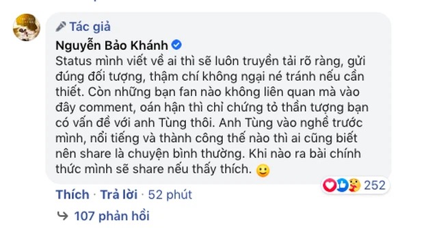 K-ICM công khai ủng hộ Sơn Tùng làm fan Jack không hài lòng 4 K-ICM công khai ủng hộ Sơn Tùng làm fan Jack không hài lòng 4