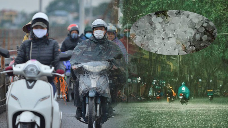 Bắc Bộ chuẩn bị đón không khí lạnh, trời mưa rét kèm theo lốc sét 1 Bắc Bộ chuẩn bị đón không khí lạnh, trời mưa rét kèm theo lốc sét 1