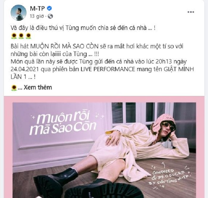 Động thái lạ của Thiều Bảo Trâm sau khi Sơn Tùng comeback đầy khó hiểu 1 Động thái lạ của Thiều Bảo Trâm sau khi Sơn Tùng comeback đầy khó hiểu 1