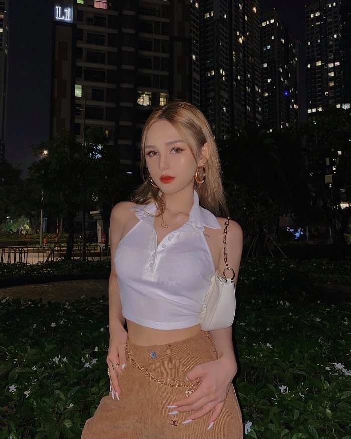 Hiếm khi mới thấy Xoài Non lên đồ hậu lấy chồng thiếu gia, nhan sắc xao xuyến lạ 5 Hiếm khi mới thấy Xoài Non lên đồ hậu lấy chồng thiếu gia, nhan sắc xao xuyến lạ 5