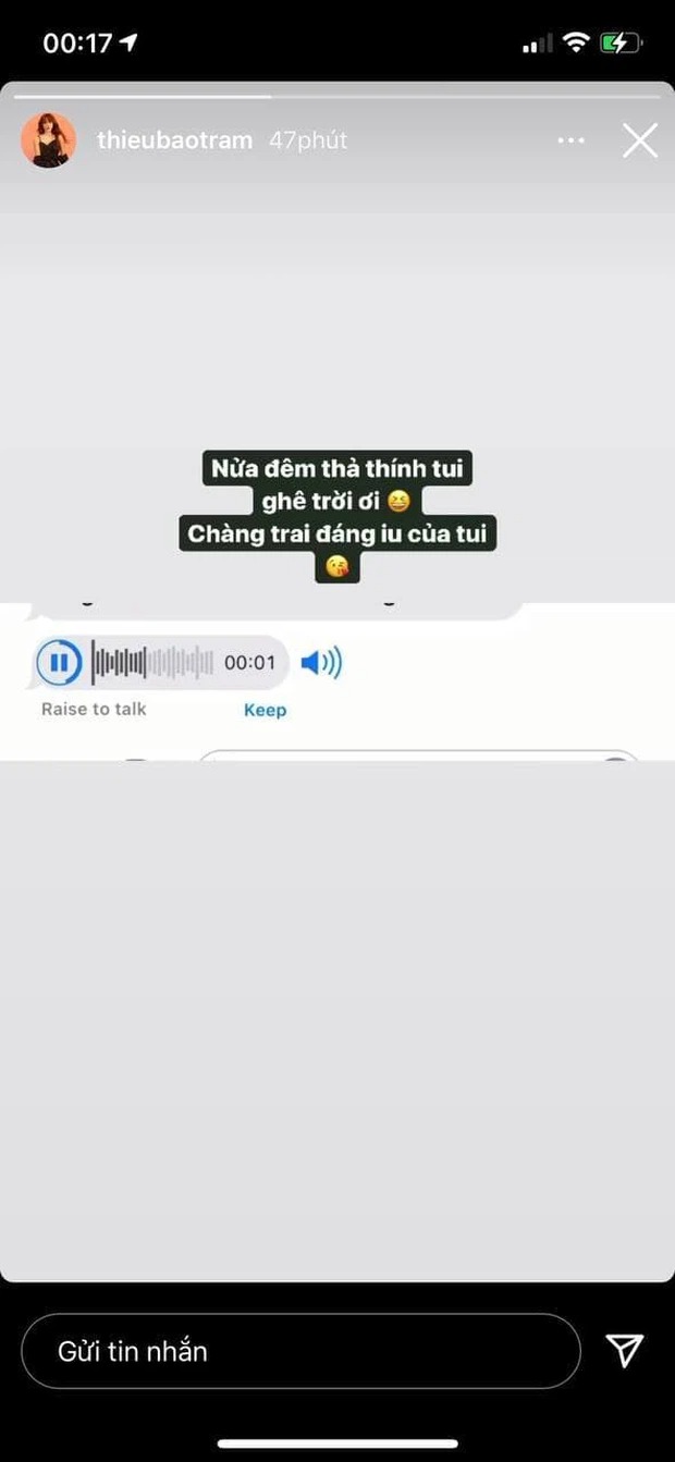 Thiều Bảo Trâm được nói lời yêu cực ngọt trong đêm, dân tình đồng loạt vào chúc mừng 2 Thiều Bảo Trâm được nói lời yêu cực ngọt trong đêm, dân tình đồng loạt vào chúc mừng 2