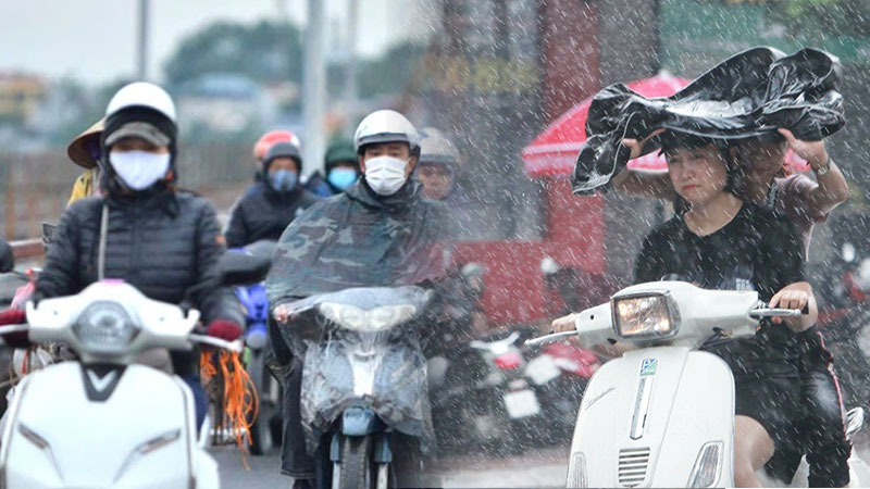 Tối nay không khí lạnh sẽ ảnh hưởng đến Bắc Bộ, gây mưa lốc sét có nơi mưa đá 1 Tối nay không khí lạnh sẽ ảnh hưởng đến Bắc Bộ, gây mưa lốc sét có nơi mưa đá 1