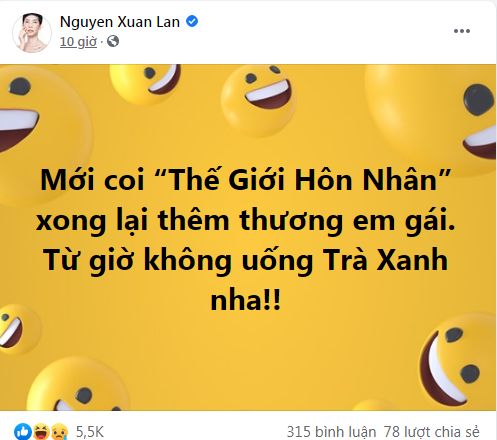 Sao Việt không ngồi yên giữa ồn ào tình ái của Sơn Tùng: Midu, Xuân Lan đồng loạt tẩy chay, không uống 'trà xanh' 3 Sao Việt không ngồi yên giữa ồn ào tình ái của Sơn Tùng: Midu, Xuân Lan đồng loạt tẩy chay, không uống 'trà xanh' 3