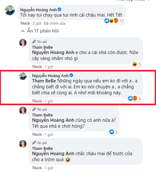 Hoàng Anh và 'người tình tin đồn' Thắm Bebe công khai 'tri ân' nhau bằng lời nói lẫn hiện vật? 3 Hoàng Anh và 'người tình tin đồn' Thắm Bebe công khai 'tri ân' nhau bằng lời nói lẫn hiện vật? 3