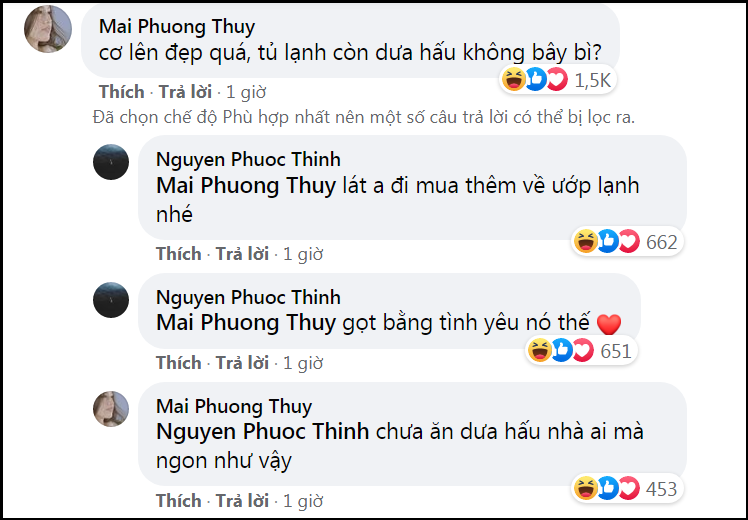 Lại dấy lên nghi vấn 'yêu lại từ đầu' của Mai Phương Thúy và Noo Phước Thịnh: người công khai bảo vệ vợ yêu, người khen chồng body đẹp 3 Lại dấy lên nghi vấn 'yêu lại từ đầu' của Mai Phương Thúy và Noo Phước Thịnh: người công khai bảo vệ vợ yêu, người khen chồng body đẹp 3