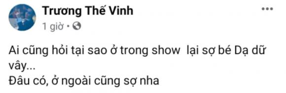 Đang vướng nghi vấn hẹn hò Thúy Ngân, Trương Thế Vinh lại có hành động gây xôn xao với Lâm Vỹ Dạ 1 Đang vướng nghi vấn hẹn hò Thúy Ngân, Trương Thế Vinh lại có hành động gây xôn xao với Lâm Vỹ Dạ 1