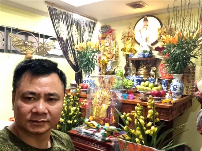 Mâm cỗ cúng Táo Quân của gia đình Tự Long và Công Lý có gì? 1 Mâm cỗ cúng Táo Quân của gia đình Tự Long và Công Lý có gì? 1