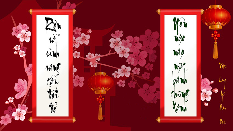 Những câu đối Tết 5 chữ hay và thú vị nhất làm status, gửi tặng bạn bè, người thân dịp Tết Tân Sửu 2021 2 Những câu đối Tết 5 chữ hay và thú vị nhất làm status, gửi tặng bạn bè, người thân dịp Tết Tân Sửu 2021 2