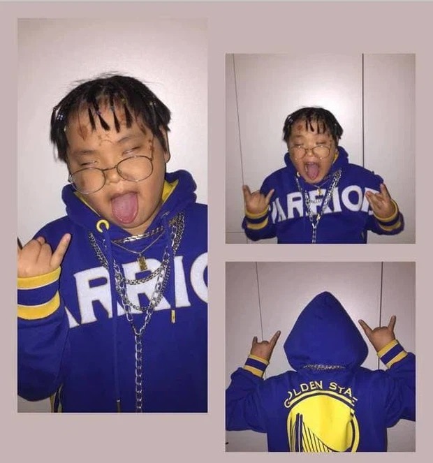 'Vựa muối' Bi Béo nhà Xuân Bắc lên đồ chuẩn rapper nhưng biểu cảm lại khiến dân tình ôm bụng cười 1 'Vựa muối' Bi Béo nhà Xuân Bắc lên đồ chuẩn rapper nhưng biểu cảm lại khiến dân tình ôm bụng cười 1