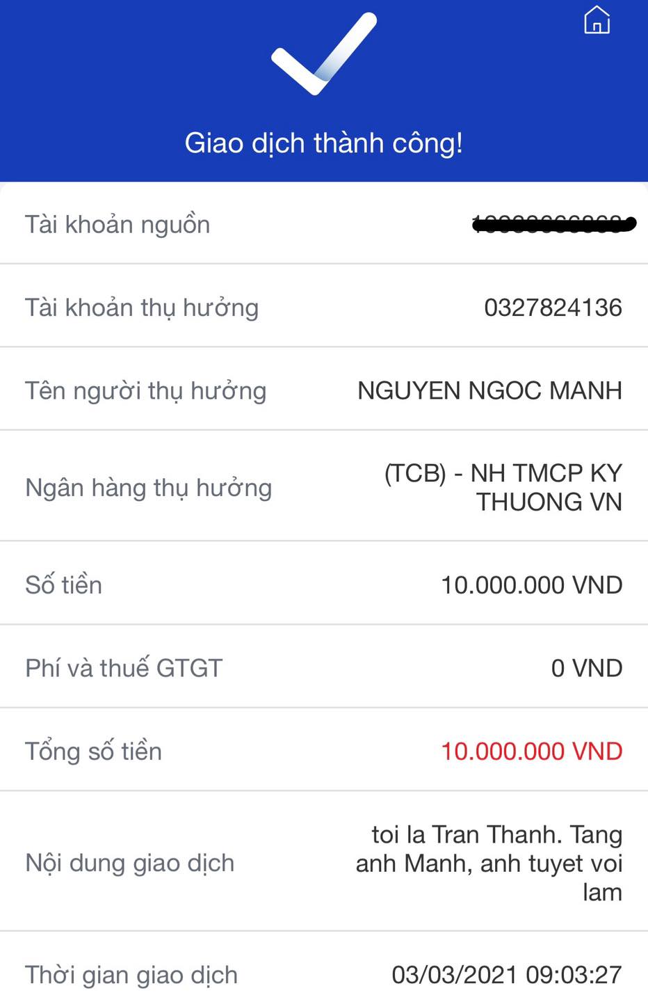 Trấn Thành thực hiện được mong muốn với Nguyễn Ngọc Mạnh, tiếp tục cảm kích về hành động đẹp mặc sự quay lưng của CDM 3 Trấn Thành thực hiện được mong muốn với Nguyễn Ngọc Mạnh, tiếp tục cảm kích về hành động đẹp mặc sự quay lưng của CDM 3