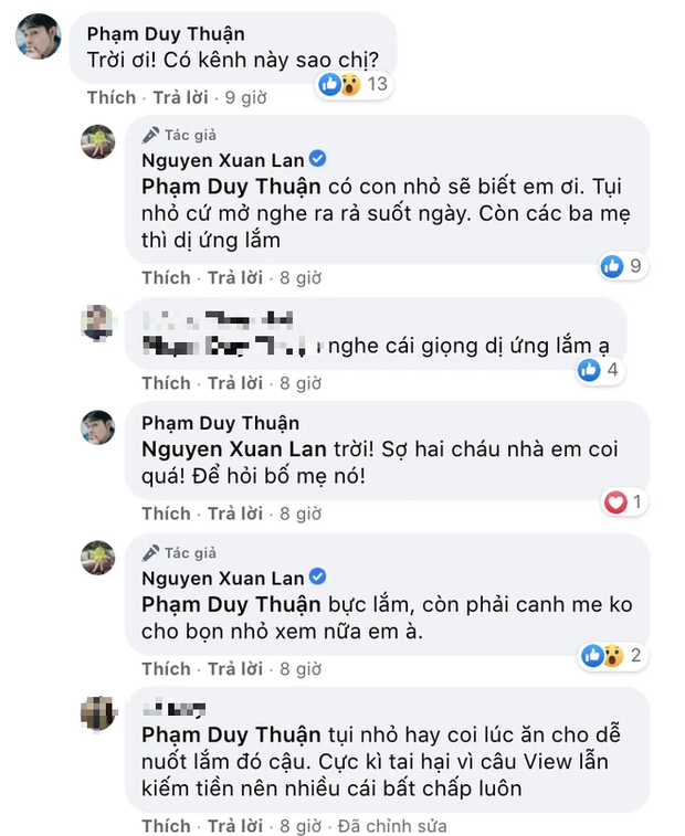 Siêu mẫu Xuân Lan phản ứng gay gắt trước video 'xin vía học hành', khẳng định luôn phản đối con gái xem kênh Thơ Nguyễn 4 Siêu mẫu Xuân Lan phản ứng gay gắt trước video 'xin vía học hành', khẳng định luôn phản đối con gái xem kênh Thơ Nguyễn 4