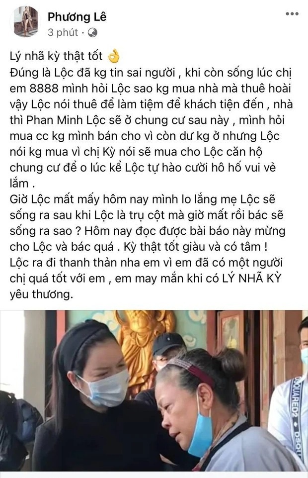 Phương Lê kể chuyện Phan Minh Lộc vẫn muốn giữ trọn lời hứa với Lỹ Nhã Kỳ mặc cho hoàn cảnh khó khăn đang bủa vây 2