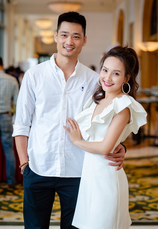 Bảo Thanh và ông xã. Ảnh: Internet Bảo Thanh và ông xã. Ảnh: Internet