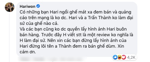 Vừa lên chức CEO, Trấn Thành đã ra mặt chặn đứng hành vi kinh doanh thiếu trung thực 3 Vừa lên chức CEO, Trấn Thành đã ra mặt chặn đứng hành vi kinh doanh thiếu trung thực 3