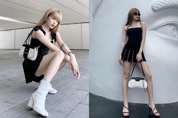 Trung thành với thời trang khoe dáng, Thiều Bảo Trâm khốn đốn đi vào 'vết xe đổ' vì chiếc quần 'phản chủ' 4 Trung thành với thời trang khoe dáng, Thiều Bảo Trâm khốn đốn đi vào 'vết xe đổ' vì chiếc quần 'phản chủ' 4