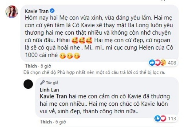 Hậu ồn ào mạo danh, Linh Lan khoe nhận được tiền từ người thân cận với Vân Quang Long 3 Hậu ồn ào mạo danh, Linh Lan khoe nhận được tiền từ người thân cận với Vân Quang Long 3
