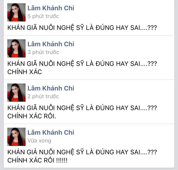 Lâm Khánh Chi nhập cuộc tranh luận với bà Phương Hằng nhưng vừa 'khởi động' đã lộ sự yếu thế 3 Lâm Khánh Chi nhập cuộc tranh luận với bà Phương Hằng nhưng vừa 'khởi động' đã lộ sự yếu thế 3