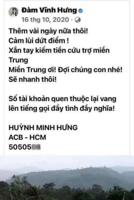 Đàm Vĩnh Hưng là 'đối tượng' tiếp theo bị réo gọi chuyện tiền nong giữa ồn ào từ thiện của Hoài Linh 2 Đàm Vĩnh Hưng là 'đối tượng' tiếp theo bị réo gọi chuyện tiền nong giữa ồn ào từ thiện của Hoài Linh 2