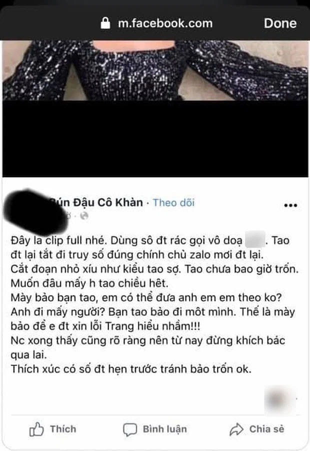Trang Trần sợ hãi, cầu cứu CDM sau khi 'đụng' vào IT giúp đỡ bà Phương Hằng 4 Trang Trần sợ hãi, cầu cứu CDM sau khi 'đụng' vào IT giúp đỡ bà Phương Hằng 4