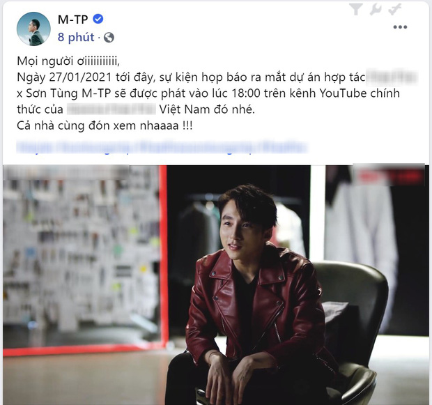 Sơn Tùng M-TP bất ngờ 'lên tiếng' trên MXH giữa lùm xùm tình ái ‘náo loạn’ showbiz 2 Sơn Tùng M-TP bất ngờ 'lên tiếng' trên MXH giữa lùm xùm tình ái ‘náo loạn’ showbiz 2