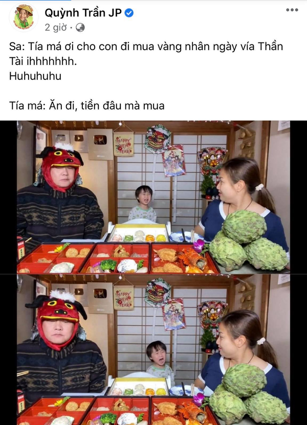 Bé Sa cũng ‘chạy đua’ mua vàng tại Nhật nhưng Quỳnh Trần JP trả lời con đầy ‘lầy lội’ 2 Bé Sa cũng ‘chạy đua’ mua vàng tại Nhật nhưng Quỳnh Trần JP trả lời con đầy ‘lầy lội’ 2
