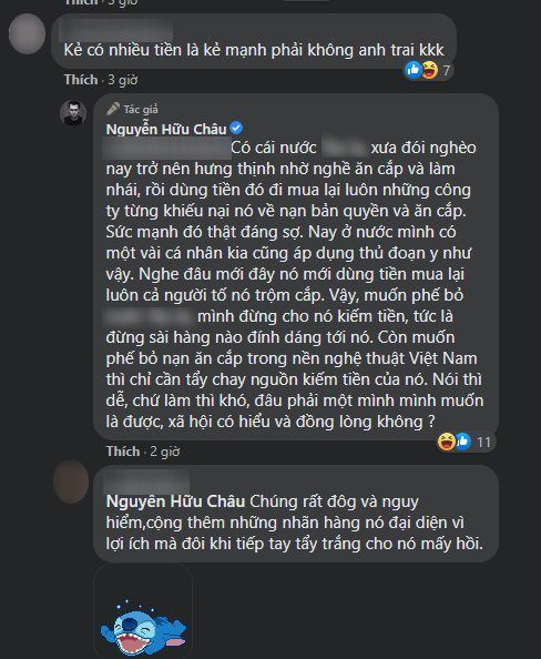 NS Hữu Châu thanh minh khi bị ‘ném đá’ vì bàn chuyện ăn cắp trong nghệ thuật 1 NS Hữu Châu thanh minh khi bị ‘ném đá’ vì bàn chuyện ăn cắp trong nghệ thuật 1