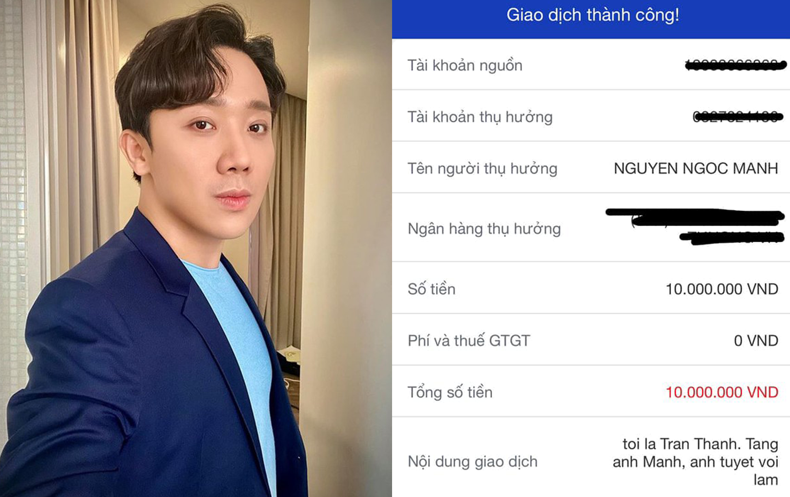 Tin giải trí hot trưa 4/3: Trấn Thành bị ám chỉ PR ‘bẩn’, Ninh Dương Lan Ngọc lộ diện sau drama phòng the 2 Tin giải trí hot trưa 4/3: Trấn Thành bị ám chỉ PR ‘bẩn’, Ninh Dương Lan Ngọc lộ diện sau drama phòng the 2