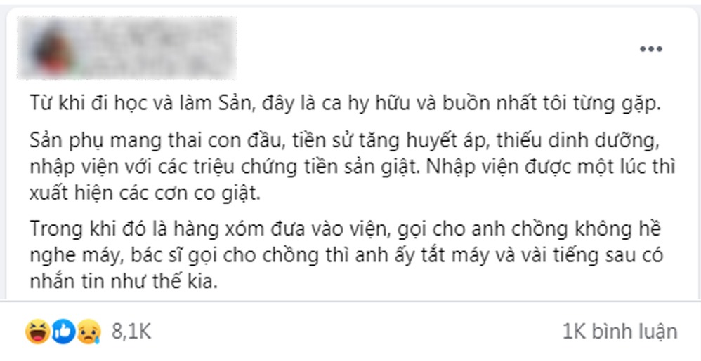 ‘Dở trận’ không nghe điện thoại, chồng bỏ lỡ cơ hội gặp vợ trong phòng sinh 1 ‘Dở trận’ không nghe điện thoại, chồng bỏ lỡ cơ hội gặp vợ trong phòng sinh 1