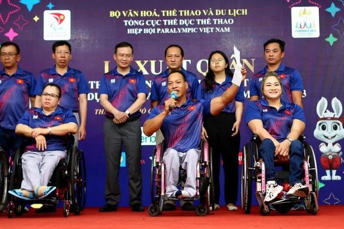 Đoàn Thể thao người khuyết tật Việt Nam đặt mục tiêu lọt top 4 chung cuộc tại ASEAN Para Games 12 Đoàn Thể thao người khuyết tật Việt Nam đặt mục tiêu lọt top 4 chung cuộc tại ASEAN Para Games 12