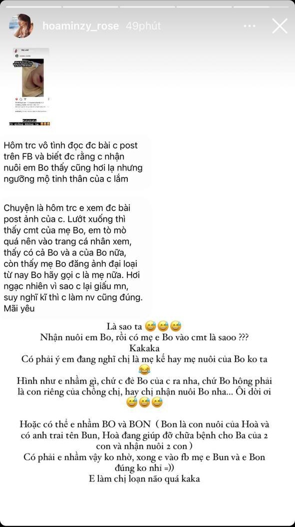 Hòa Minzy được netizen ủng hộ nhiệt tình khi chia sẻ cách nuôi dạy quý tử nhà mình 2 Hòa Minzy được netizen ủng hộ nhiệt tình khi chia sẻ cách nuôi dạy quý tử nhà mình 2