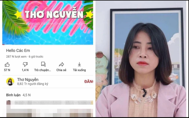 Kênh Youtube Thơ Nguyễn bất ngờ 'hồi sinh', dân mạng liền kêu gọi đánh sập 1 Kênh Youtube Thơ Nguyễn bất ngờ 'hồi sinh', dân mạng liền kêu gọi đánh sập 1