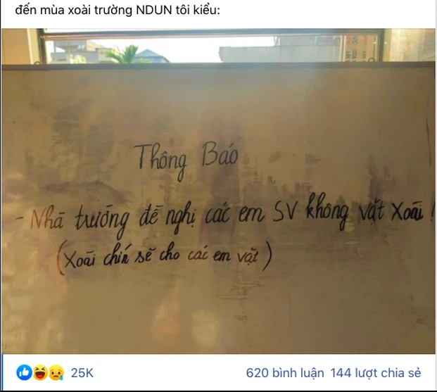 Trường thông báo cấm học sinh làm chuyện này nhưng đọc dòng chú thích mới khiến dân tình phì cười 2 Trường thông báo cấm học sinh làm chuyện này nhưng đọc dòng chú thích mới khiến dân tình phì cười 2