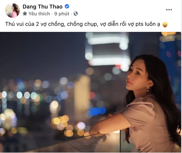 Hoa hậu Đặng Thu Thảo khoe ảnh ông xã chụp, dân mạng khen hết lời vì giống poster phim 1 Hoa hậu Đặng Thu Thảo khoe ảnh ông xã chụp, dân mạng khen hết lời vì giống poster phim 1