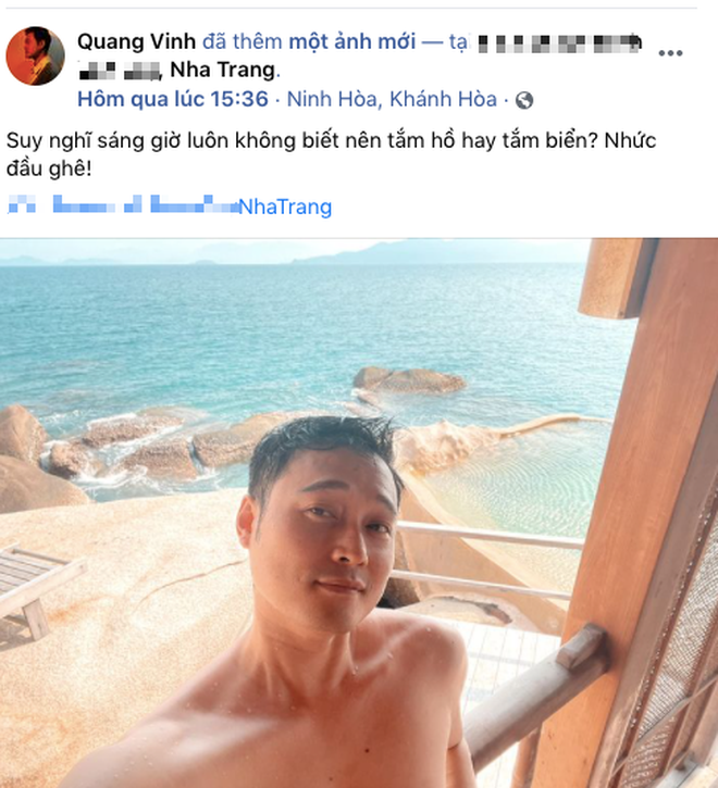 Rộ nghi vấn Quang Vinh - Lý Quí Khánh đi du lịch cùng nhau, còn chụp ảnh 'mát mẻ' ở phòng tắm 2 Rộ nghi vấn Quang Vinh - Lý Quí Khánh đi du lịch cùng nhau, còn chụp ảnh 'mát mẻ' ở phòng tắm 2