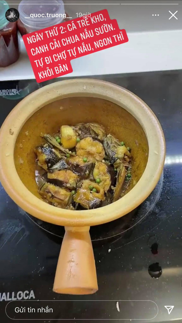 Vừa khoe tậu biệt thự khủng, Quốc Trường tiếp tục trổ tài vào bếp khiến hội chị em xuýt xoa 2 Vừa khoe tậu biệt thự khủng, Quốc Trường tiếp tục trổ tài vào bếp khiến hội chị em xuýt xoa 2