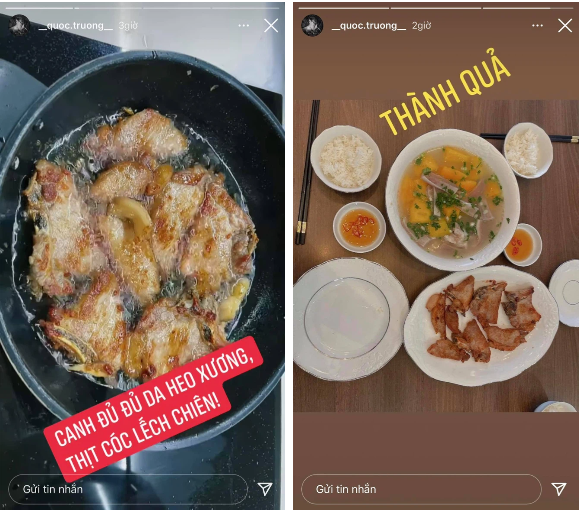 Vừa khoe tậu biệt thự khủng, Quốc Trường tiếp tục trổ tài vào bếp khiến hội chị em xuýt xoa 3 Vừa khoe tậu biệt thự khủng, Quốc Trường tiếp tục trổ tài vào bếp khiến hội chị em xuýt xoa 3