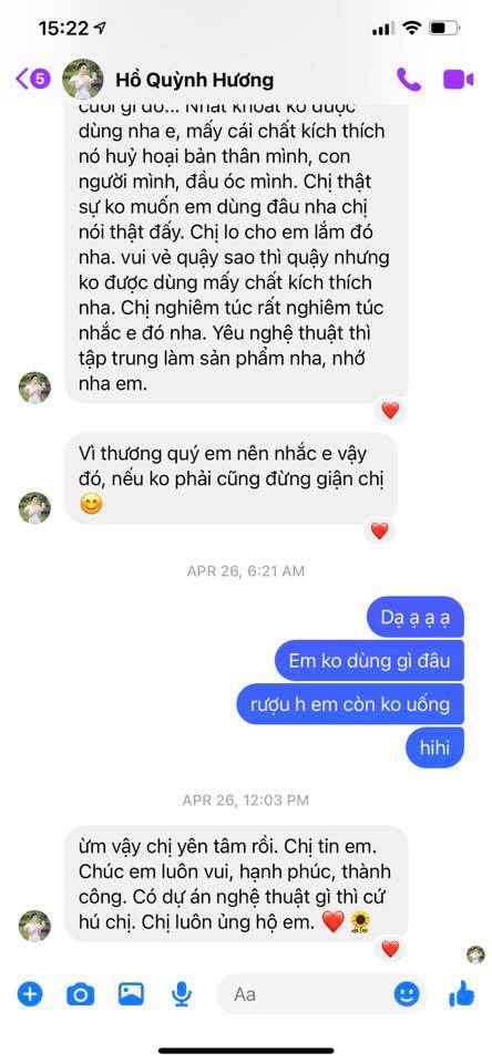 Phản ứng của Nathan Lee khi Hồ Quỳnh Hương khuyên không nên dùng chất kích thích 2 Phản ứng của Nathan Lee khi Hồ Quỳnh Hương khuyên không nên dùng chất kích thích 2