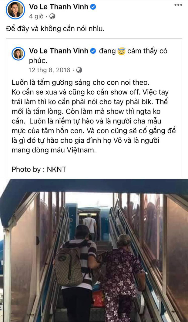 Con trai NS Hoài Linh lên tiếng bênh vực bố giữa ồn ào với đại gia Phương Hằng 2 Con trai NS Hoài Linh lên tiếng bênh vực bố giữa ồn ào với đại gia Phương Hằng 2