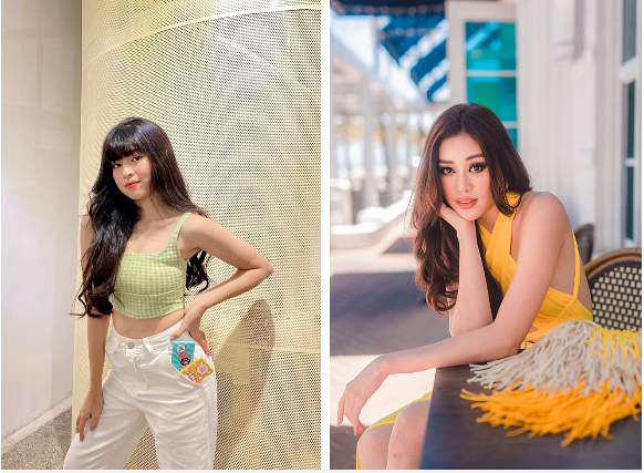 Màn chúc mừng 'gây lú' của Khánh Vân (Mắt Biếc) với Hoa hậu Khánh Vân khi đạt Top 21 Miss Universe 2020 4 Màn chúc mừng 'gây lú' của Khánh Vân (Mắt Biếc) với Hoa hậu Khánh Vân khi đạt Top 21 Miss Universe 2020 4