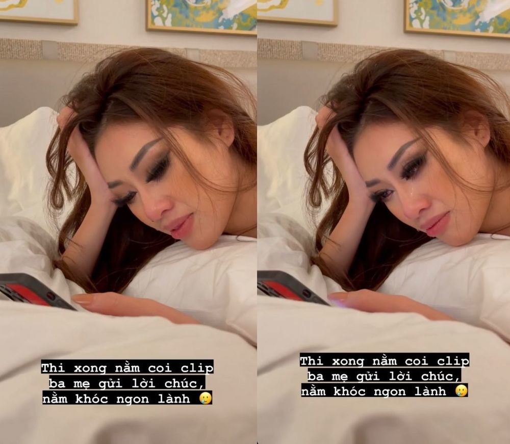 Khánh Vân khoe ảnh 'xả vai' sau đêm chung kết Miss Universe 4 Khánh Vân khoe ảnh 'xả vai' sau đêm chung kết Miss Universe 4