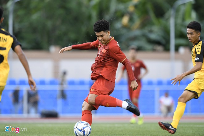Hà Đức Chinh lập hat trick, U22 Việt Nam trút cơn mưa bàn thắng lên đối thủ yếu nhất bảng  2