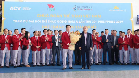 Đoàn thể thao Việt Nam lên đường sang Philippines dự SEA Games 30 1