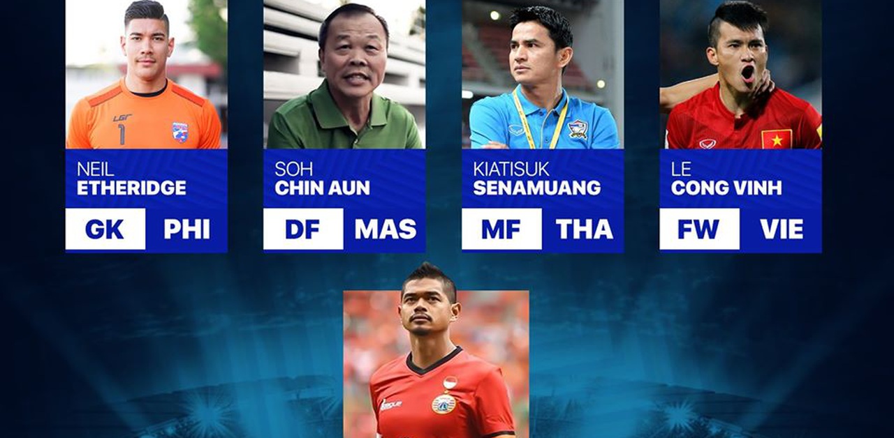 Công Vinh được AFC xướng tên, có mặt trong nhóm huyền thoại bóng đá Đông Nam Á  2