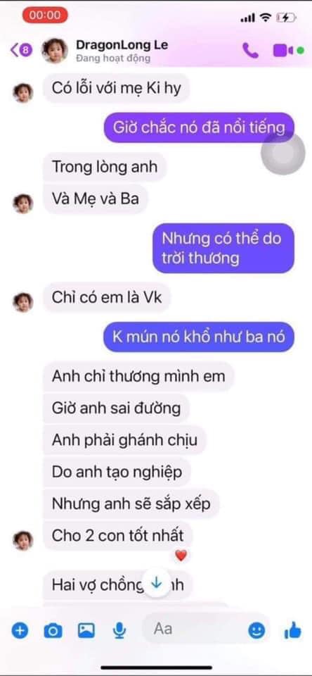 Lộ đoạn tin nhắn Vân Quang Long day dứt vì làm tan nát gia đình, đau thắt lòng vì không gặp được con  14